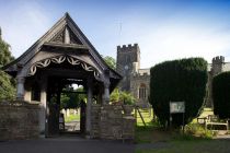 Dunster church gate
